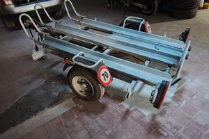 Carrello Rimorchio Porta Moto Cresci 