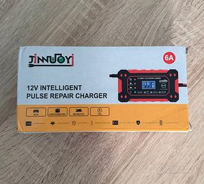 🔋 Caricabatteria Auto 12V/24V Intelligente - NUOV