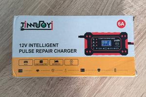 🔋 Caricabatteria Auto 12V/24V Intelligente - NUOV