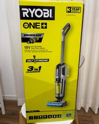 Lavapavimenti Ryobi 18V 3 in 1 Nuova Sigillata