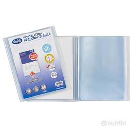 Portalistini A4 (20 buste) trasp. personalizzabile