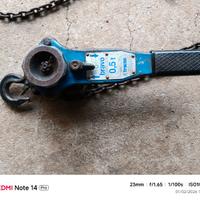 paranco alza tira tractel bravo