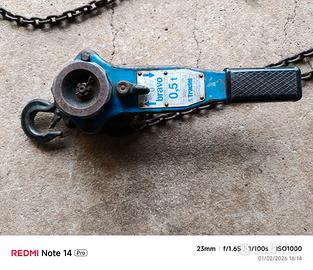 paranco alza tira tractel bravo