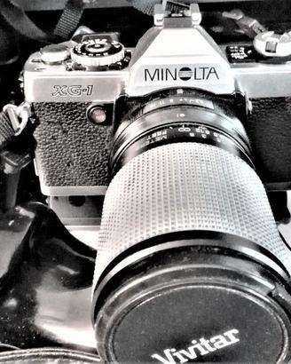 Minolta XG-1 Vintage + Obiettivi e Accessori