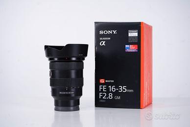 Sony 16-35 2.8 GM emount