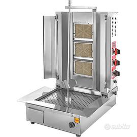 Macchina kebab a gas