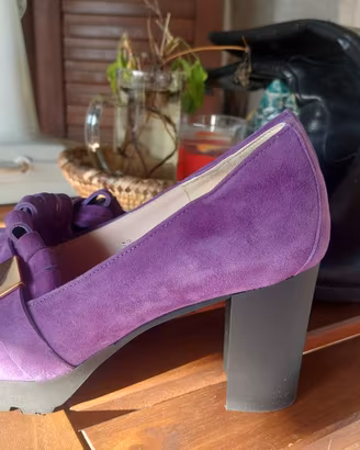 scarpe viola " le babe"