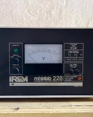 IREM MINISTAB 228 STABILIZZATORE DI TENSIONE