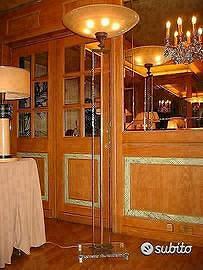 1940 Piantana cristallo martellato. RARA. Design