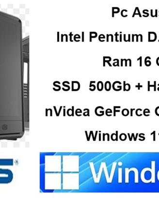 Pc Asus Pentium D.C G2030 Ram16 SSD 500 WINDOWS 11