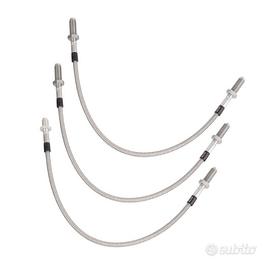 KIT TUBI FRENO IN TRECCIA AEREONAUTICA ALFETTA