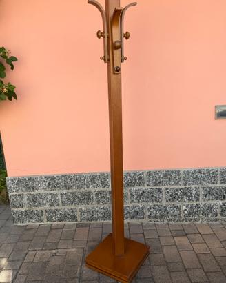 attaccapanni in legno, color noce
