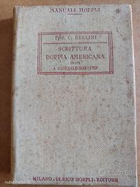 Hoepli Scrittura doppia americana prima edizione 