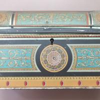 Scatola  in latta serigrafata Biscotti Detta