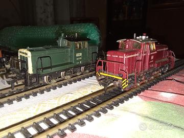 Fleischmann H0 - Coppia Locomotori Manovra DB V60