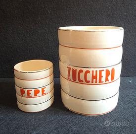 Richard Ginori Barattolo Futurista Ceramica Design