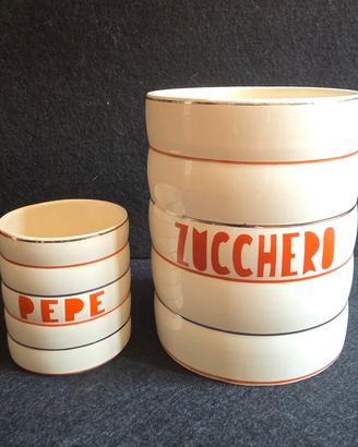 Richard Ginori Barattolo Futurista Ceramica Design