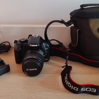 Fotocamera Canon EOS 450d + EFS 18-55 mm