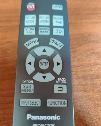 telecomando per videoproiettore panasonic