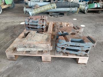 zavorre varie e porta zavorre per trattori vari mo