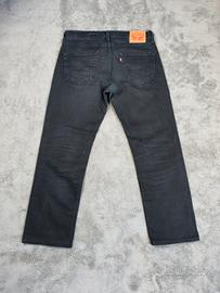 Levi’s 514 Uomo W33 L34 Jeans Straight Nero #3
