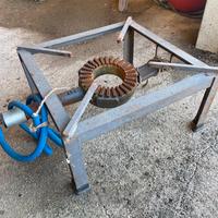 Fornellone a gas portatile da esterno