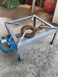 Fornellone a gas portatile da esterno