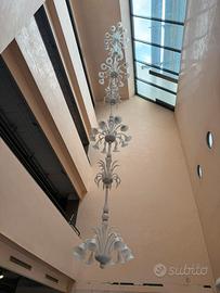 Lampadario vetro di murano