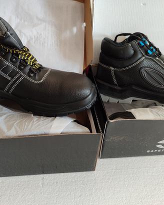 Scarpe antinfortunistiche nuove.