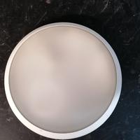 Plafoniera da esterno in vetro, diametro 25cm