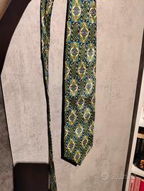 Cravatta Vintage Tops & Co. 100% Seta