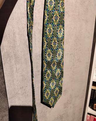 Cravatta Vintage Tops & Co. 100% Seta