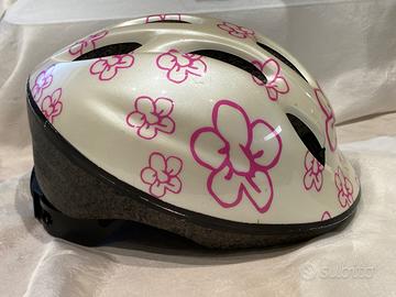 Caschetto bici bambina taglia 48-54 cm