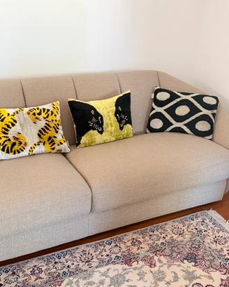 Cuscini seta e cotone Les Ottomans