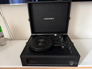 Giradischi vinile Crosley Voyager Bluetooth nero