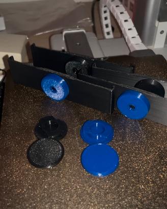 KIT PORTATARGA SGANCIO RAPIDO – SOLO ANTERIORE