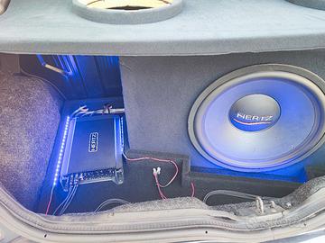 impianto audio hertz 