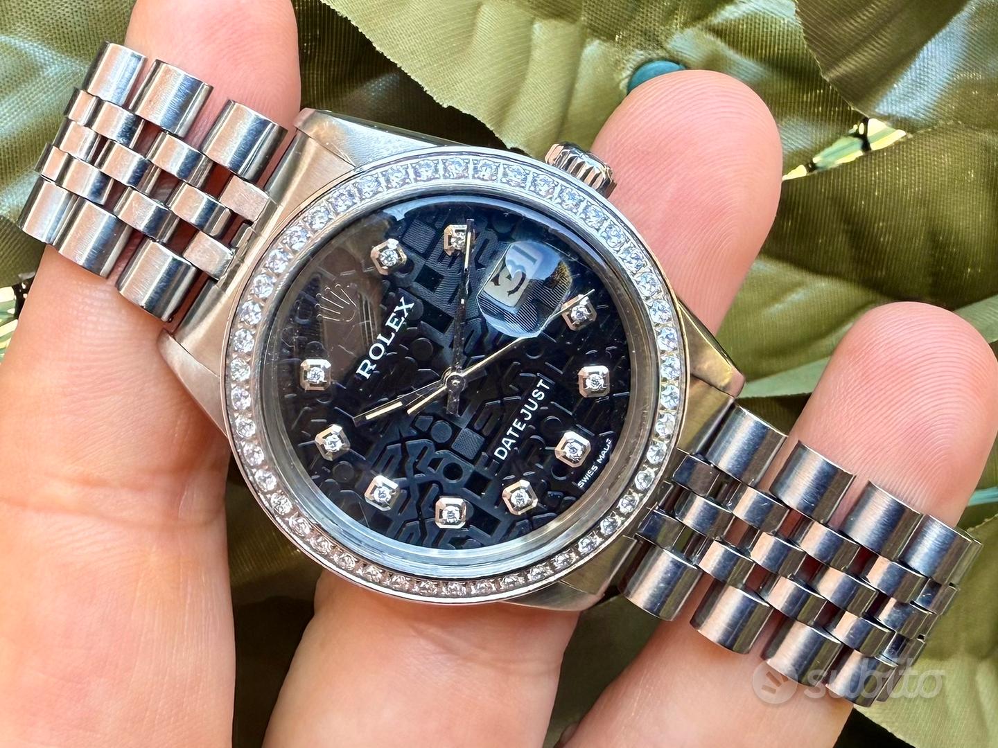 Rolex Datejust ref 16000 kit brilli doppia Ghiera Abbigliamento