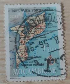 Mozambico Repubblica Portoghese Francobollo