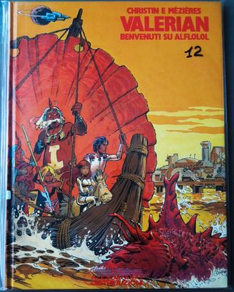 Valerian, fumetti di fantascienza, storie 0-17