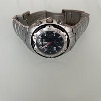 Cronografo Breil Uomo Nero Argento