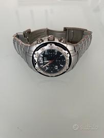 Cronografo Breil Uomo Nero Argento