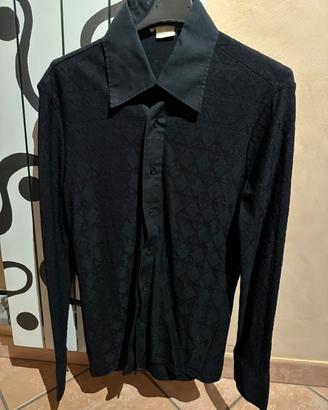 Camicia nera Naracamicie cotone elasticizzato