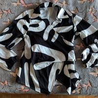 Camicia Shein con incrocio e nodo