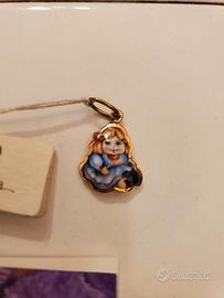 Ciondolo Gabriella Rivalta in oro bambola