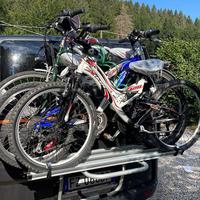 Portabici 3 posti per auto e furgone/monovolume
