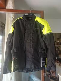 Giacca da moto AXO CABOT 2XL Black/Yellow Fluo – N