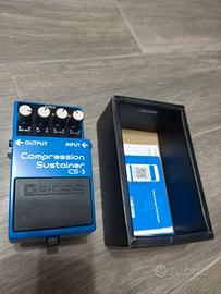 Pedale Boss CS3 compressore
