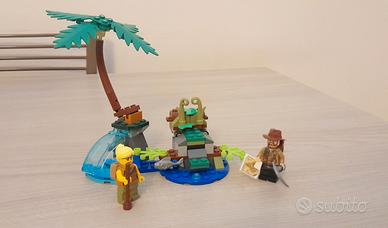 Lego minifigures isola del tesoro