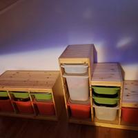 SCAFFALE DRITTO E A GRADINI